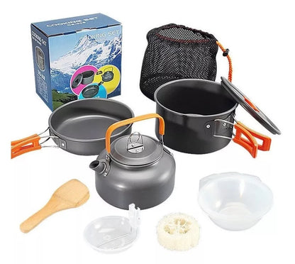 Set Ollas Outdoor Camping Cocinilla